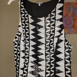 Charlotte Russe Sequin Top size XL